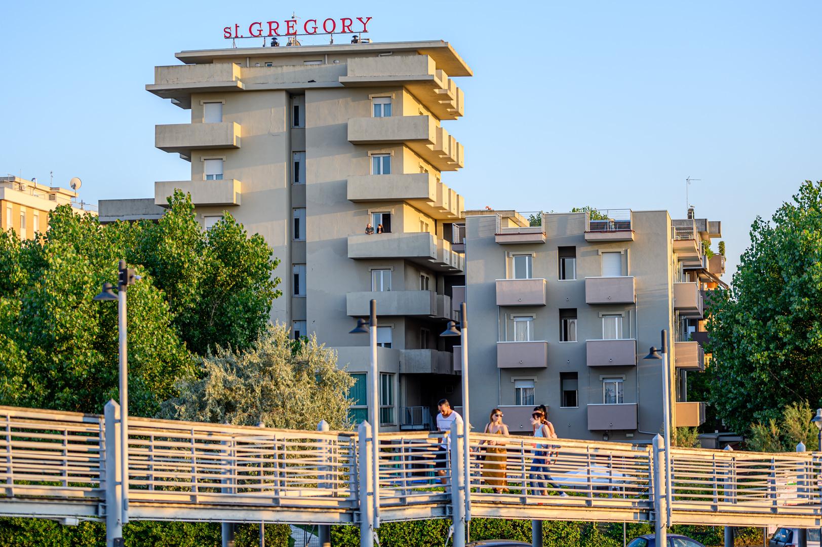 Hotel St Gregory Park Rimini Exterior foto